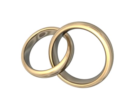 Wedding Rings 3D
