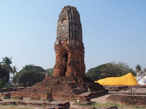 prang in Ayutthaya