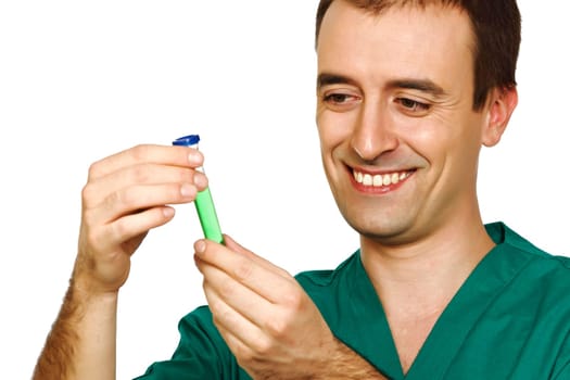 smiling doctor