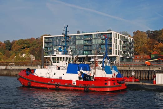modern architecture Port of Hamburg