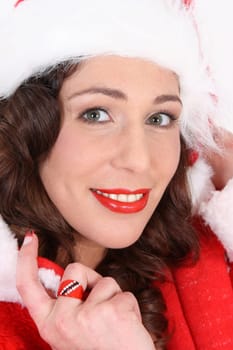 Portrait of Santa Claus