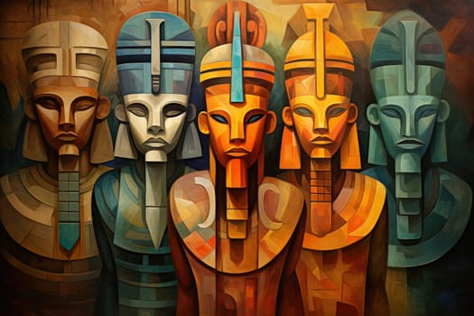 Delve into a realm of mystery and intrigue, where enigmatic sphinxes reign as guardians of ancient secrets.