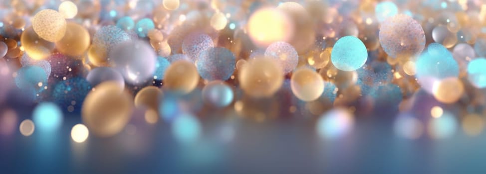 bright abstract blurred star christmas light texture wallpaper shine sparkle textured soft shiny banner pastel petal party bokeh fantasy white background. Generative AI.