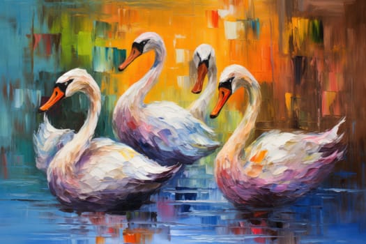Step into a realm of enchantment and behold the mesmerizing beauty of elegant swan maidens.