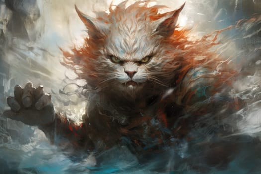 Witness the power and majesty of the ferocious thundercats in this captivating illustration crafted by a professional visual artist.