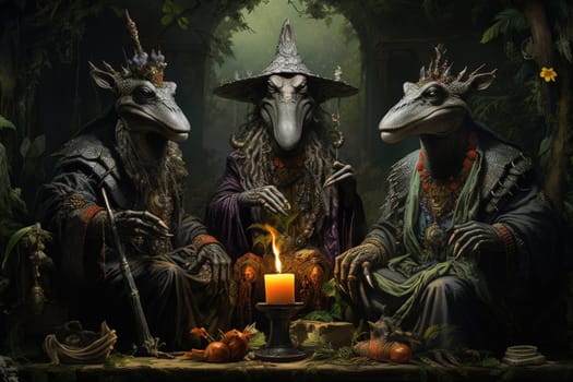 Enter a whimsical world where charming talking animals, with their enchanting voices and wisdom, offer sage advice to those in need.