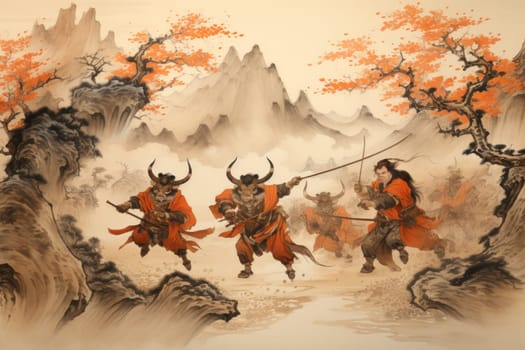 Enter a world of myth and legend where ferocious minotaurs, half-human and half-bull, reign supreme.