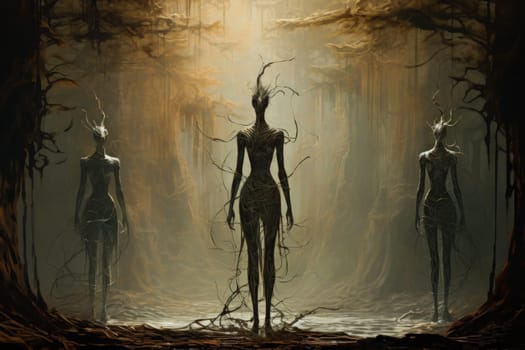 Immerse yourself in a world of fantasy where elven archers stand tall, their keen eyes piercing through the shadows.