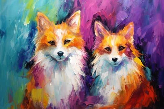 Enter the enchanting realm of the curious spirit foxes, mystical creatures that possess the ability to effortlessly traverse between the ethereal spirit world and the tangible physical realm.