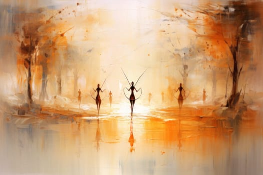 Immerse yourself in a world of fantasy where elven archers stand tall, their keen eyes piercing through the shadows.