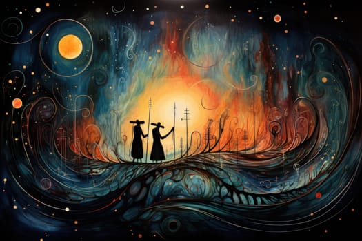 In the realm of fantasy, celestial harpists are ethereal beings whose music transcends the mortal plane and reaches the celestial realms.