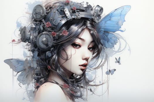 Step into a world where fantasy and mechanics intertwine, and witness the marvel of clockwork fairies.