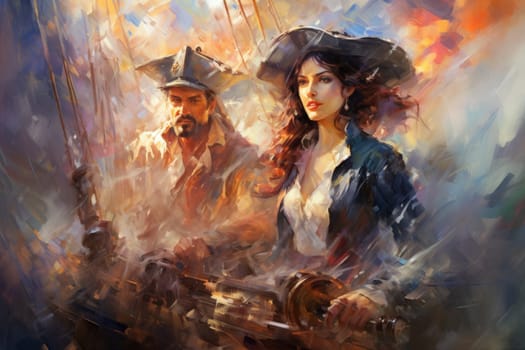 Set sail on a thrilling adventure where daring pirate captains navigate through enchanted seas.