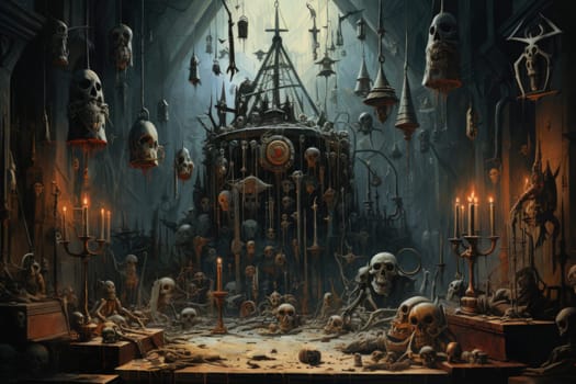 Deep within the realms of fantasy lie cursed amulets of forgotten sorcery, relics of a bygone era when magic ran rampant.