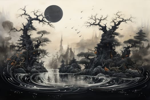 Delve into the realm of fantasy and witness the mesmerizing presence of elusive water elementals.