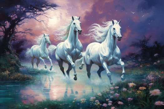 Embark on a mystical journey where elusive centaurs, with their ethereal grace, gallop through moonlit meadows.