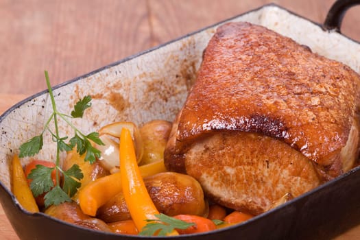 Pork crust