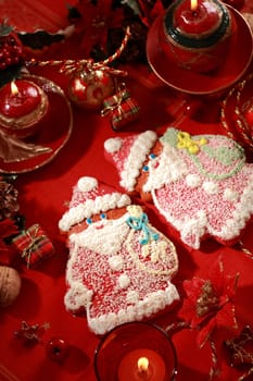 Gingerbread Santa Claus for Christmas