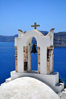 Chapel in Santorini Island