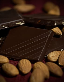 Chocolate and nuts