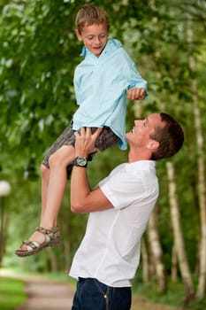 Playing with the littlest girl