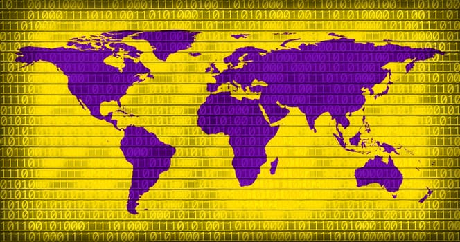 world map
