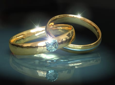 united wedding rings