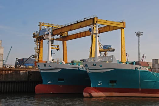 Container Terminal Port of Hamburg