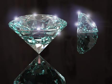 Sparkling diamonds
