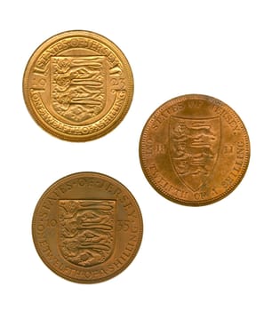 Golden coin