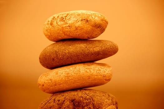Pile of pebble Stones