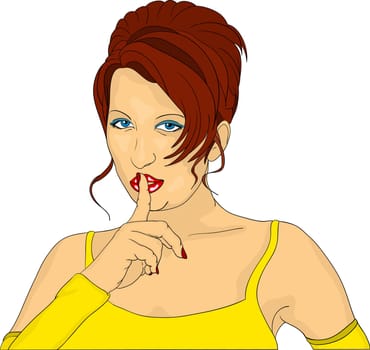women gesture