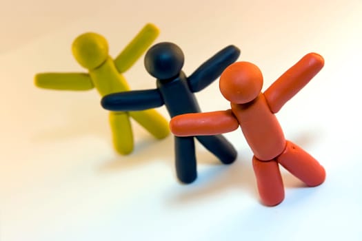 Plasticine men