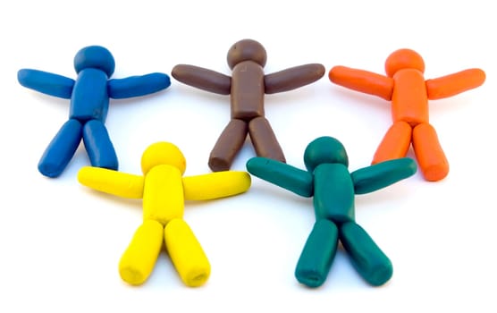 Plasticine men