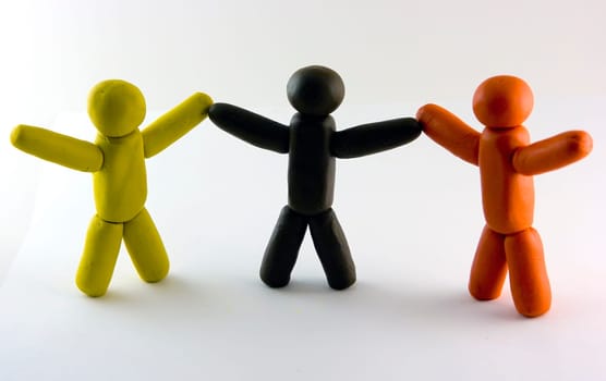 Plasticine men