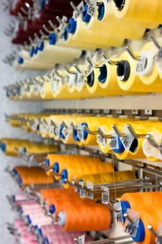 Tailor repairing clothes