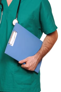 detail of doctor