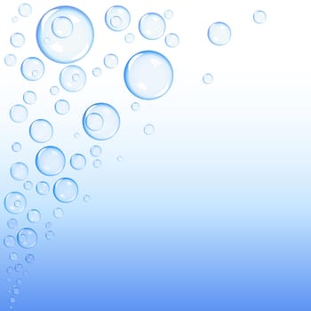Bubbles background