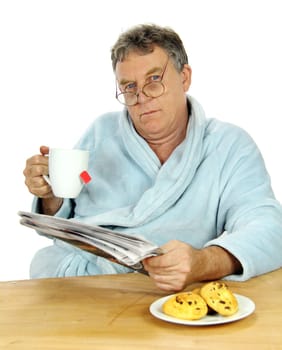 Grumpy Middle Aged Man