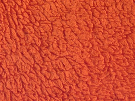 Background orange plush