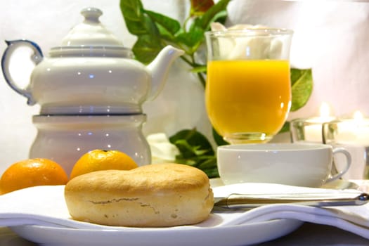 In the morning