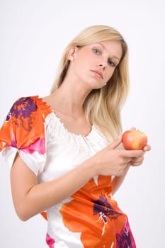 Eve with apple