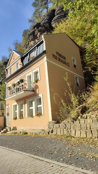 Cozy mountain guesthouse. High quality photo