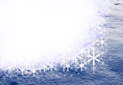 Christmas card frame