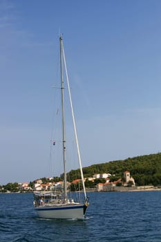 sailing ship,Sveti Kriz ,adriatic,dalmatia