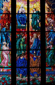 stained window - Prague castle