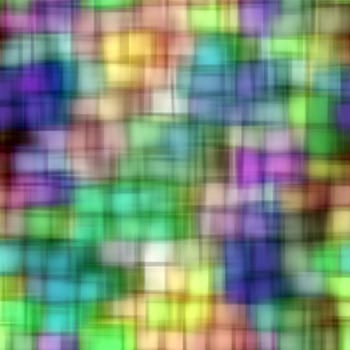 blur squares pattern
