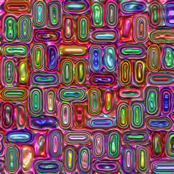 plastic glossy pattern