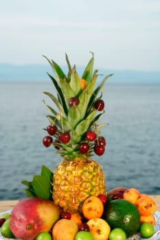 variety of fruits