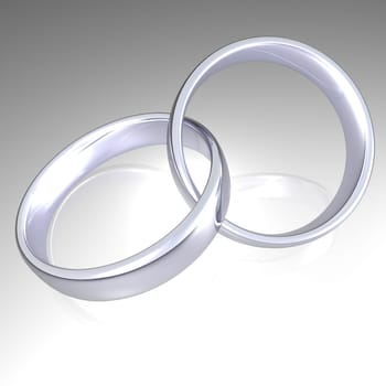 Abstract - Rings - 3D